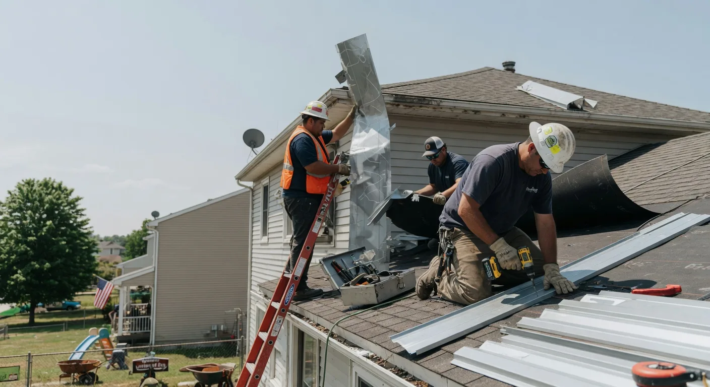 Storm Damage Metal Roof Repair in Scotland Neck, NC